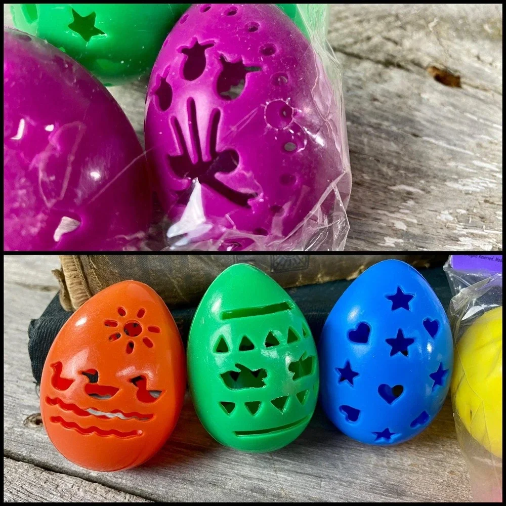 33pc Easter Bunny Egg Candy Containers Sun Hill 1995 Vintage‎